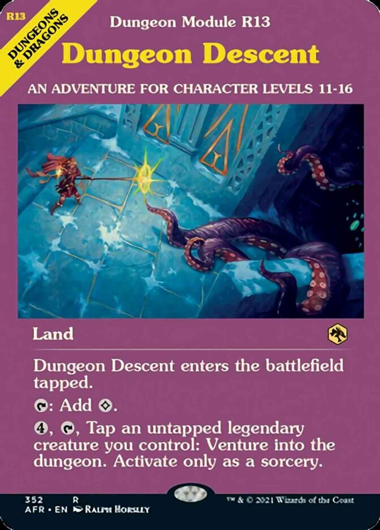 Dungeon Descent (Dungeon Module) magic card front