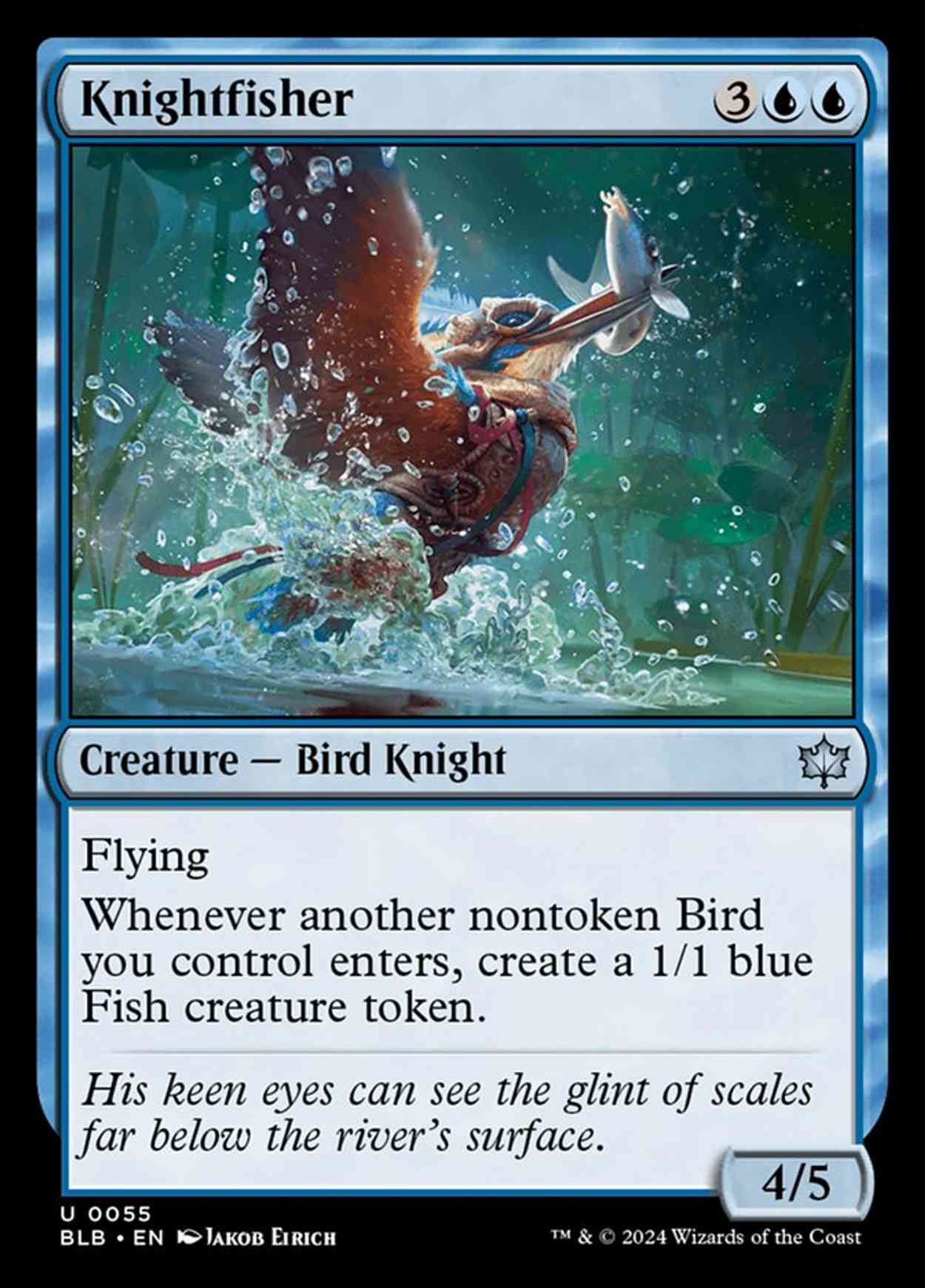 Knightfisher magic card front