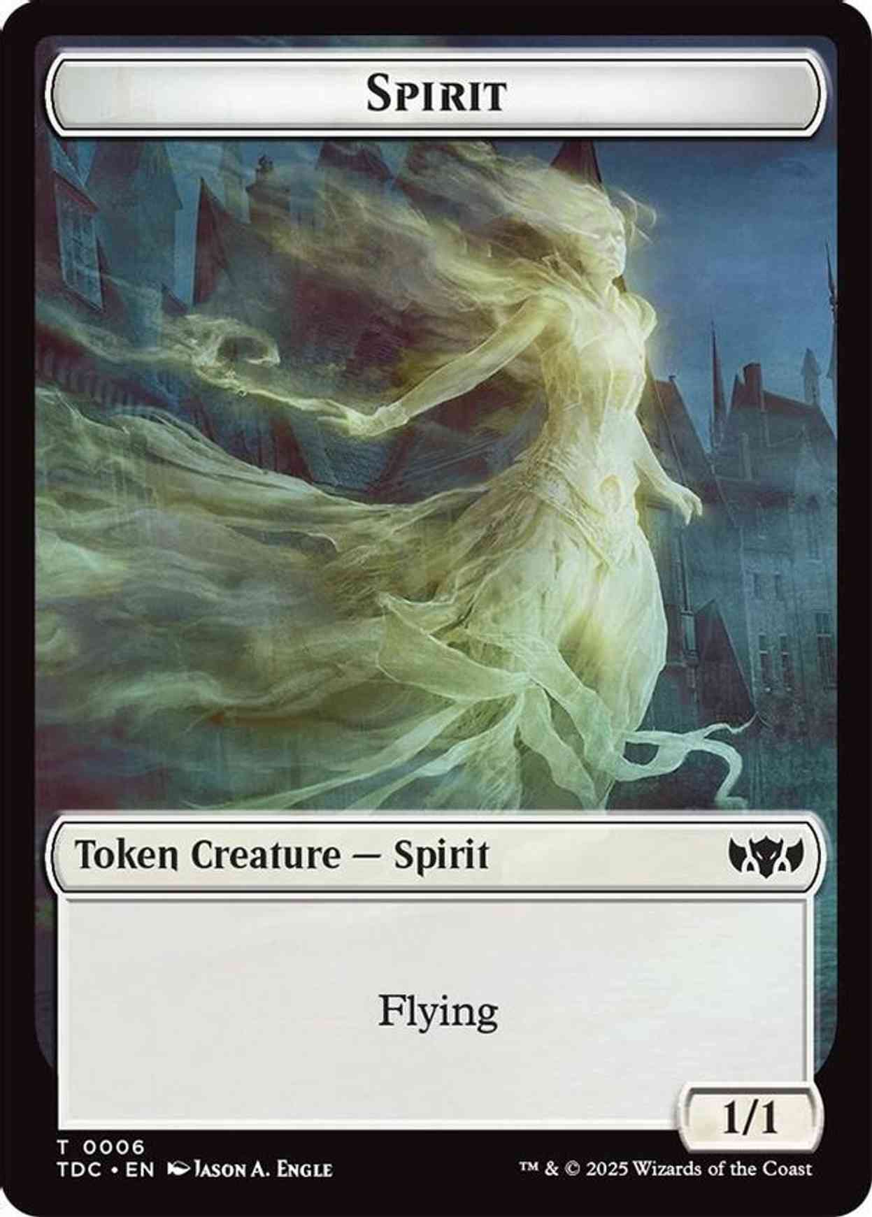 Spirit // Treasure Double-Sided Token magic card front