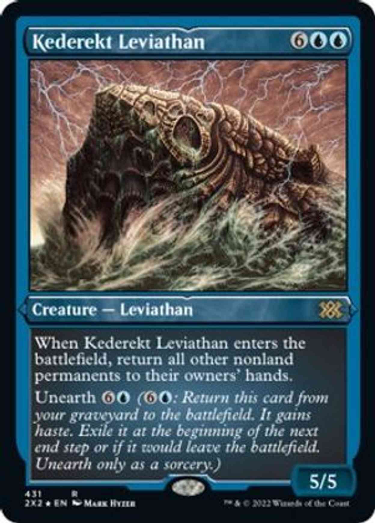 Kederekt Leviathan (Foil Etched) magic card front