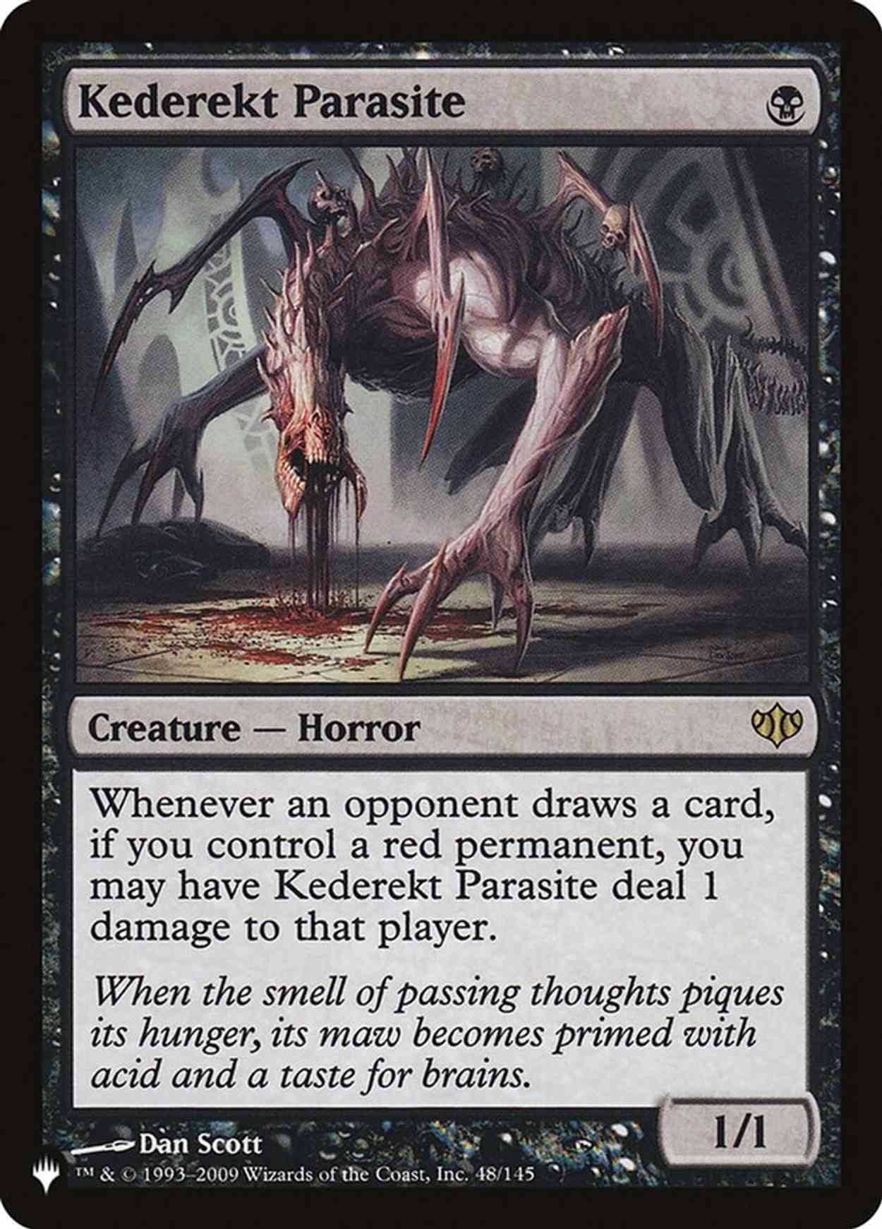 Kederekt Parasite magic card front