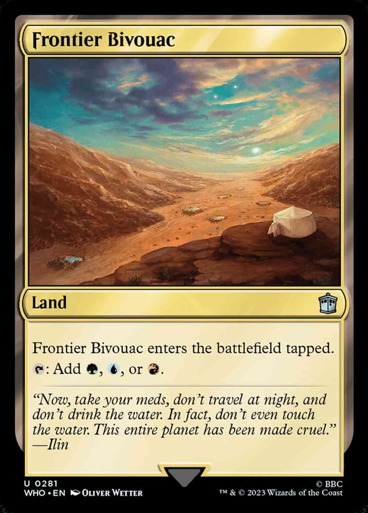 Frontier Bivouac magic card front