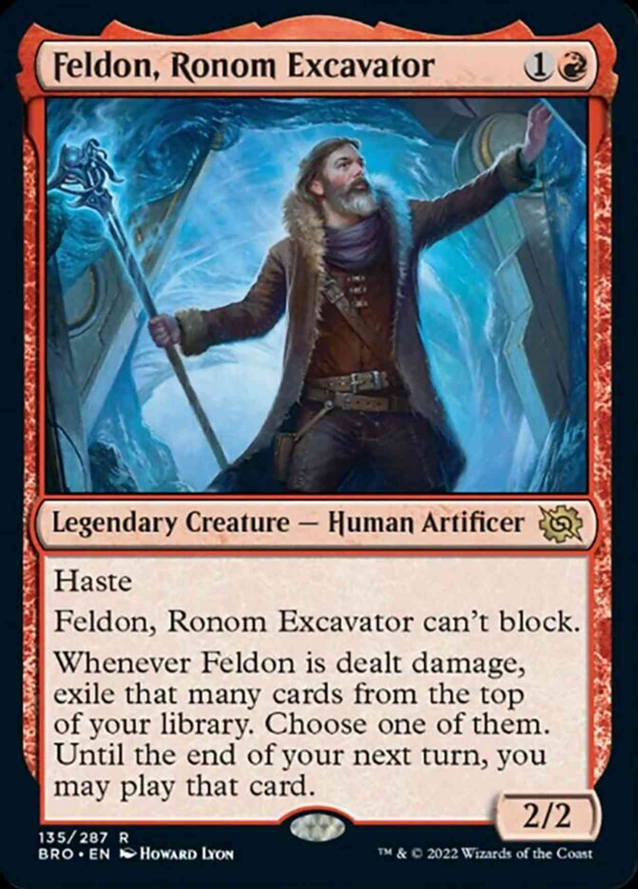 Feldon, Ronom Excavator magic card front