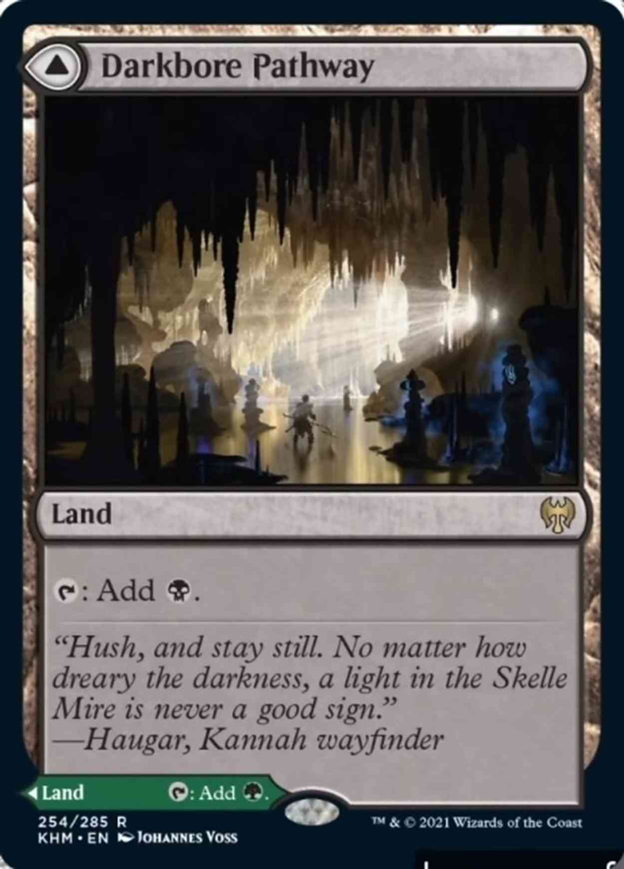 Darkbore Pathway magic card front