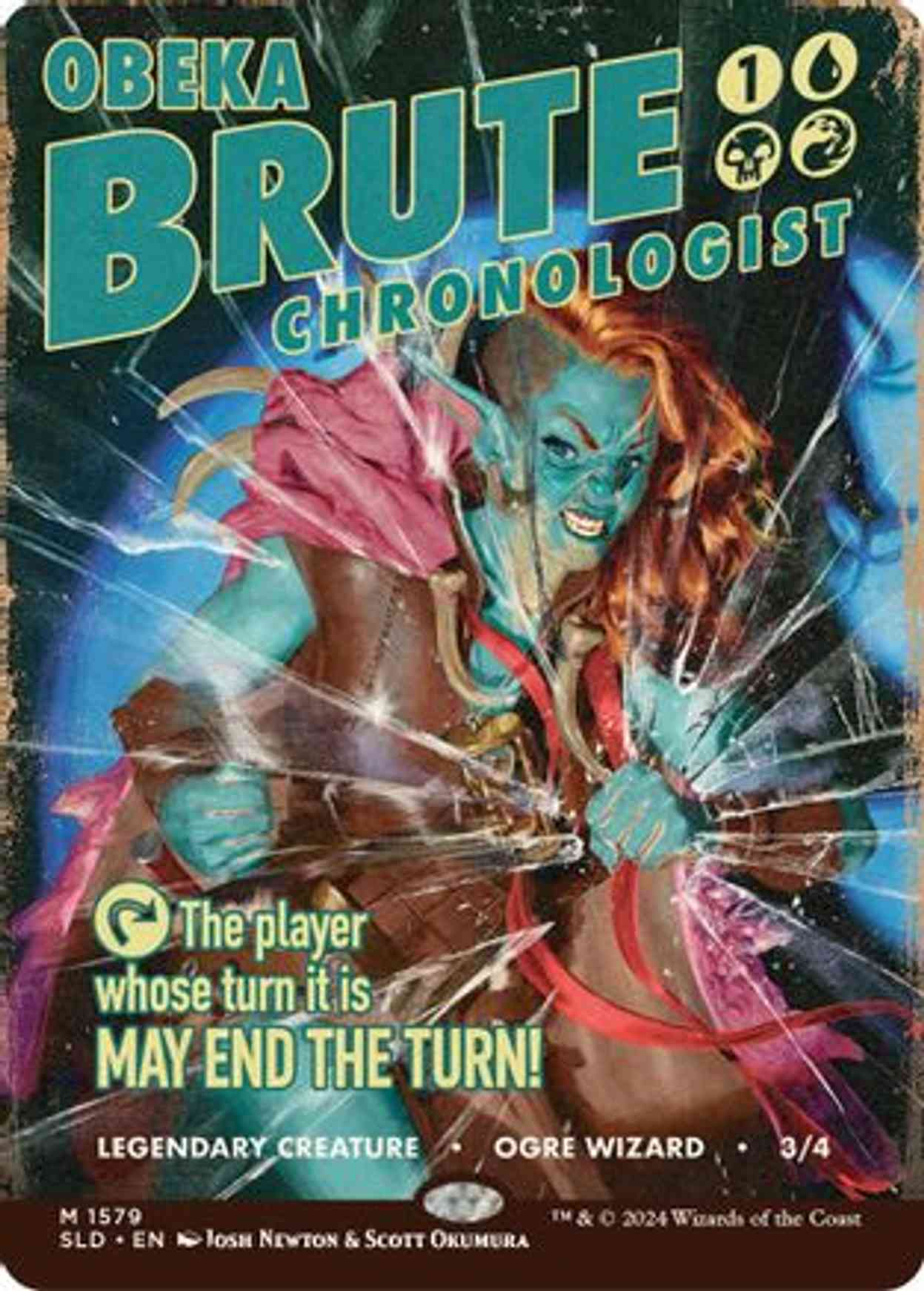 Obeka, Brute Chronologist magic card front