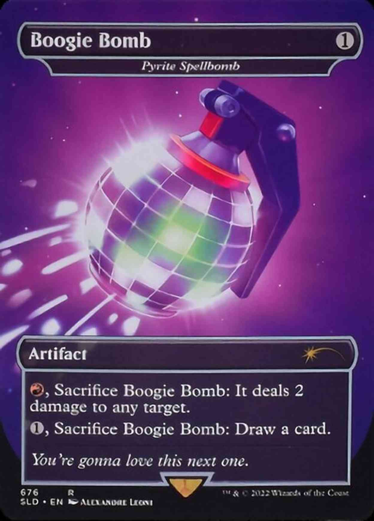 Boogie Bomb - Pyrite Spellbomb magic card front