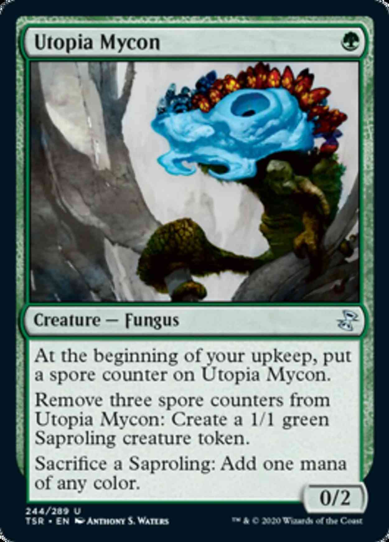 Utopia Mycon magic card front
