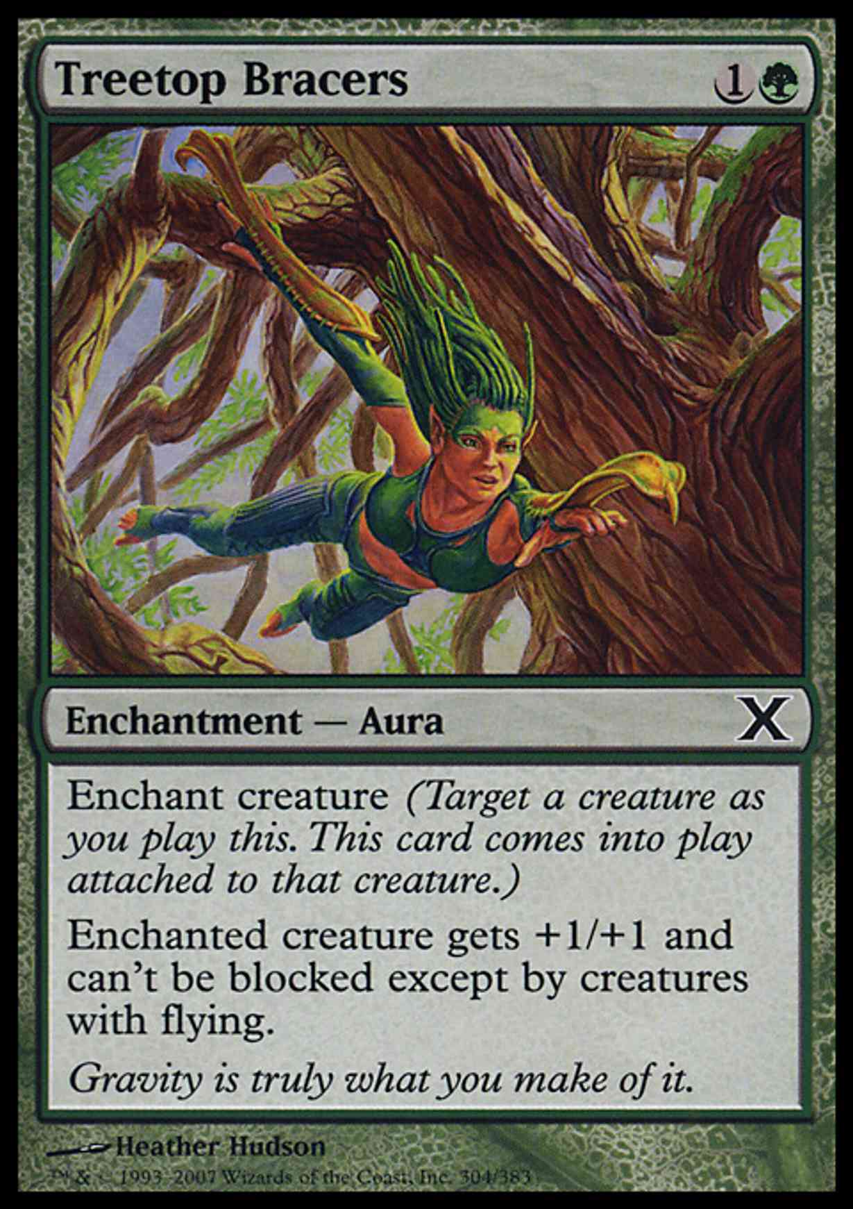 Treetop Bracers magic card front