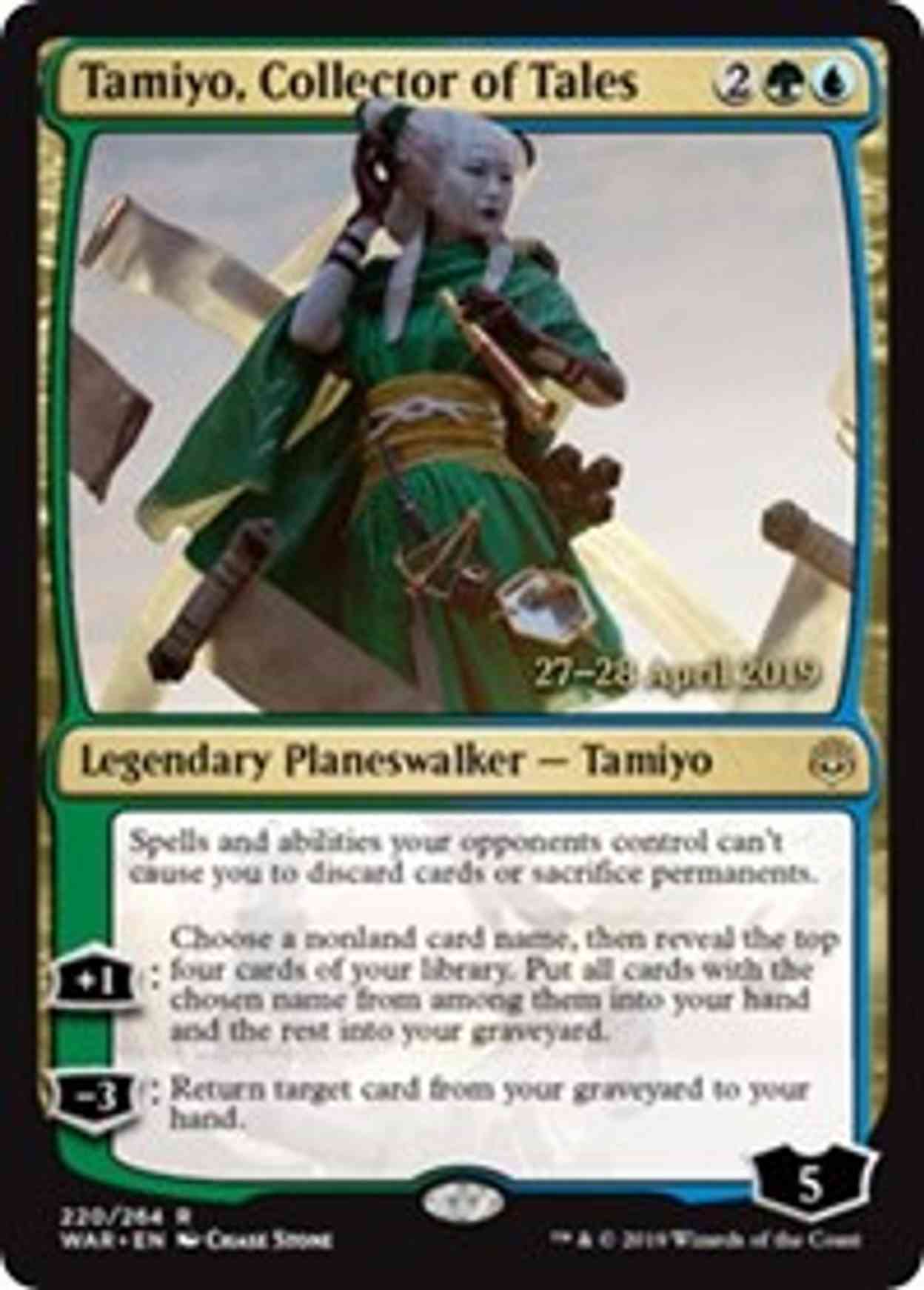 Tamiyo, Collector of Tales magic card front