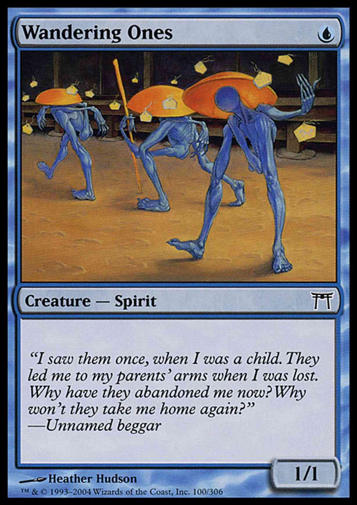 Wandering Ones magic card front