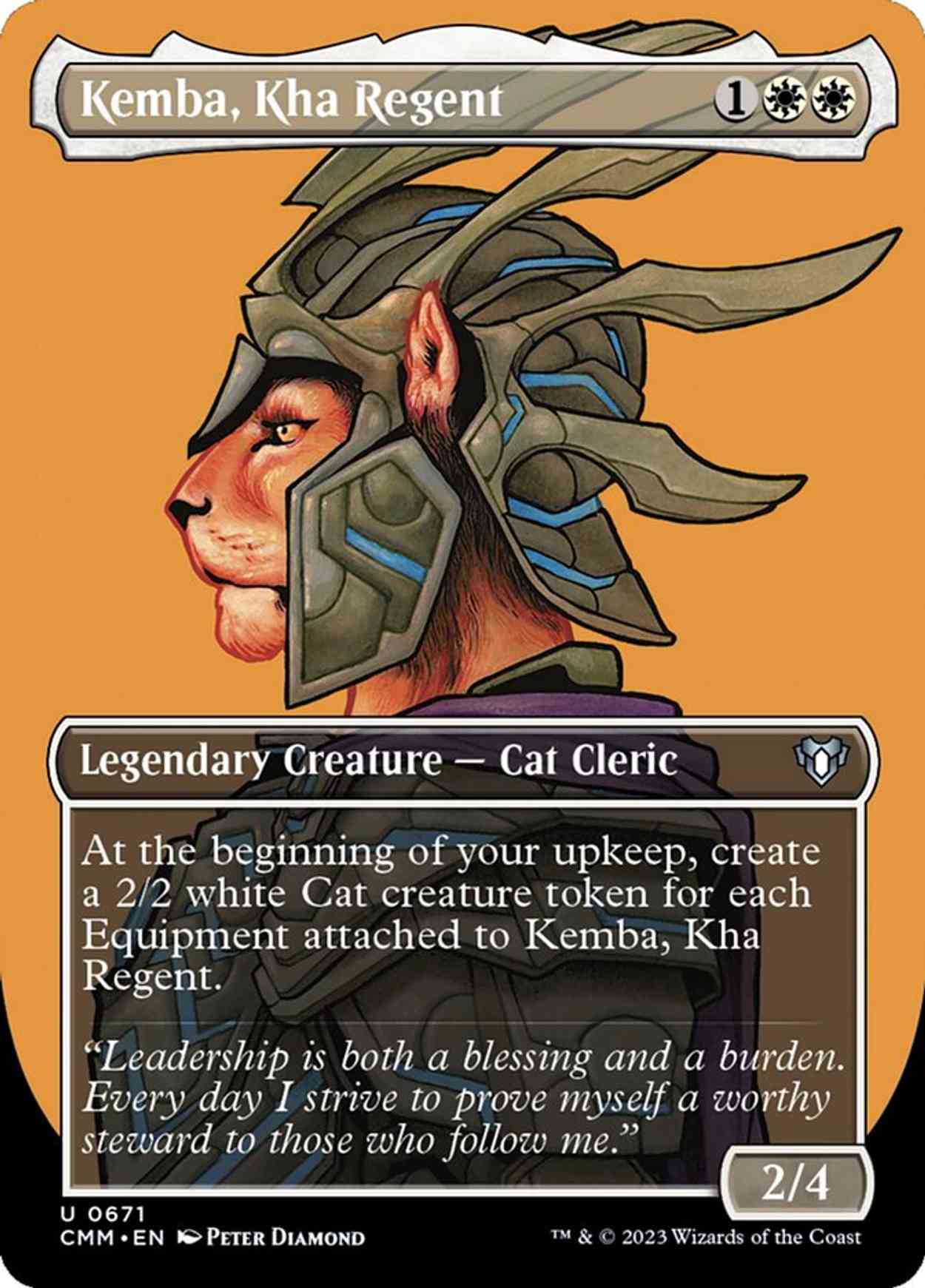 Kemba, Kha Regent (Borderless) magic card front