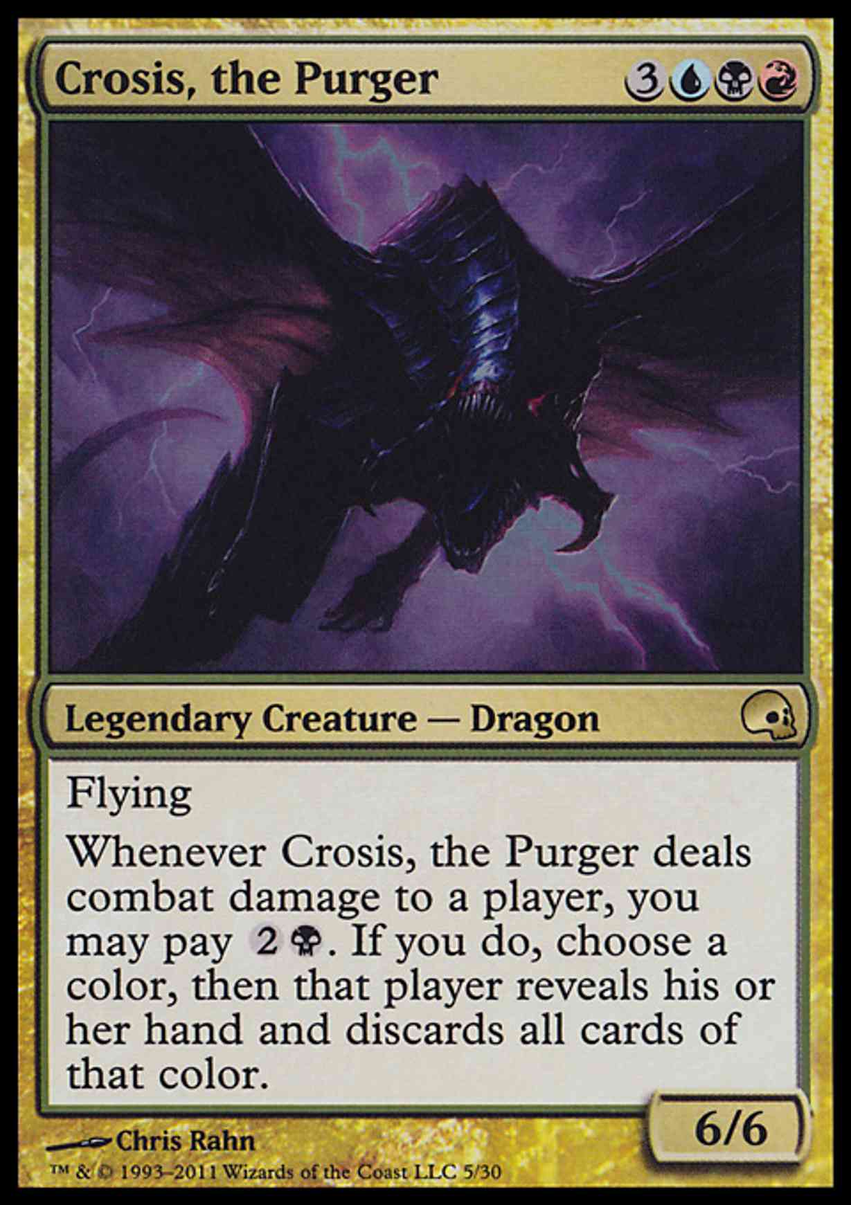 Crosis, the Purger magic card front