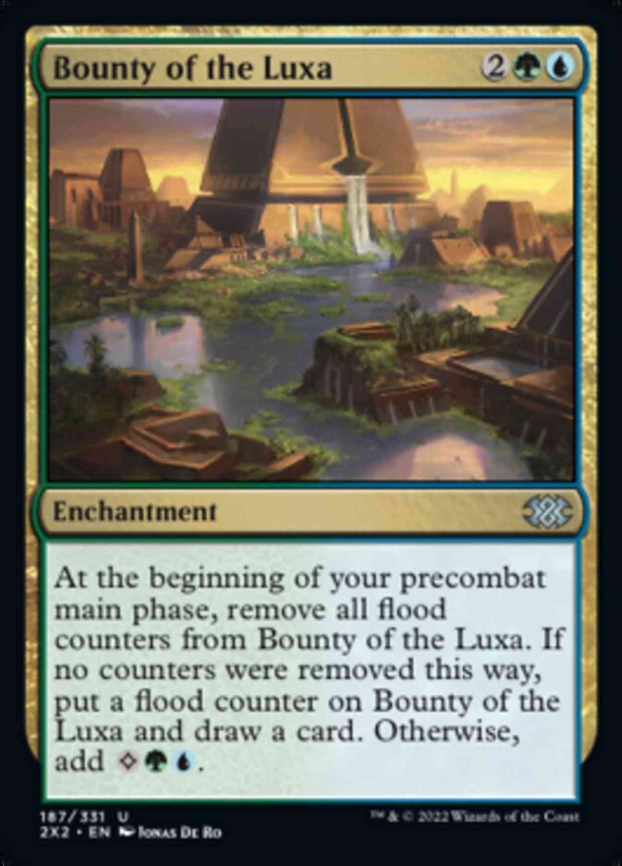 Bounty of the Luxa magic card front
