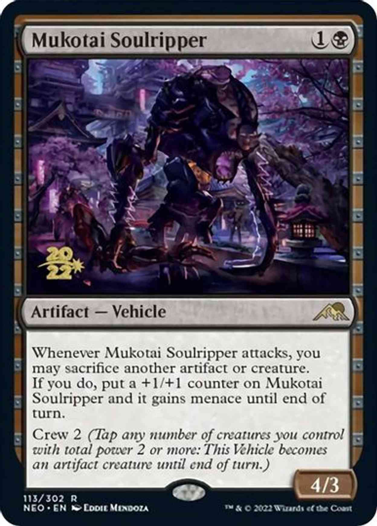 Mukotai Soulripper magic card front