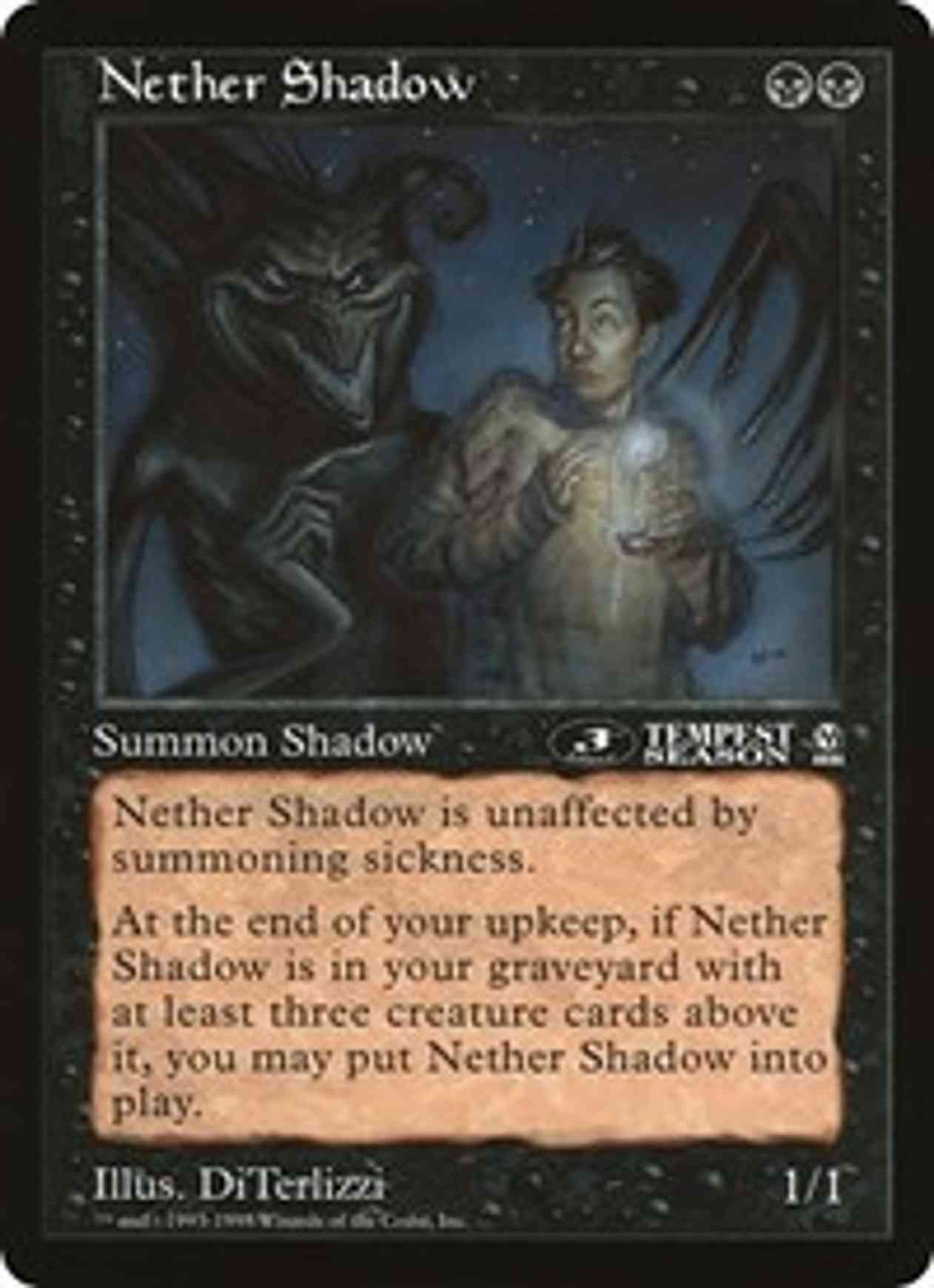 Nether Shadow (3rd Place) (Oversized) magic card front