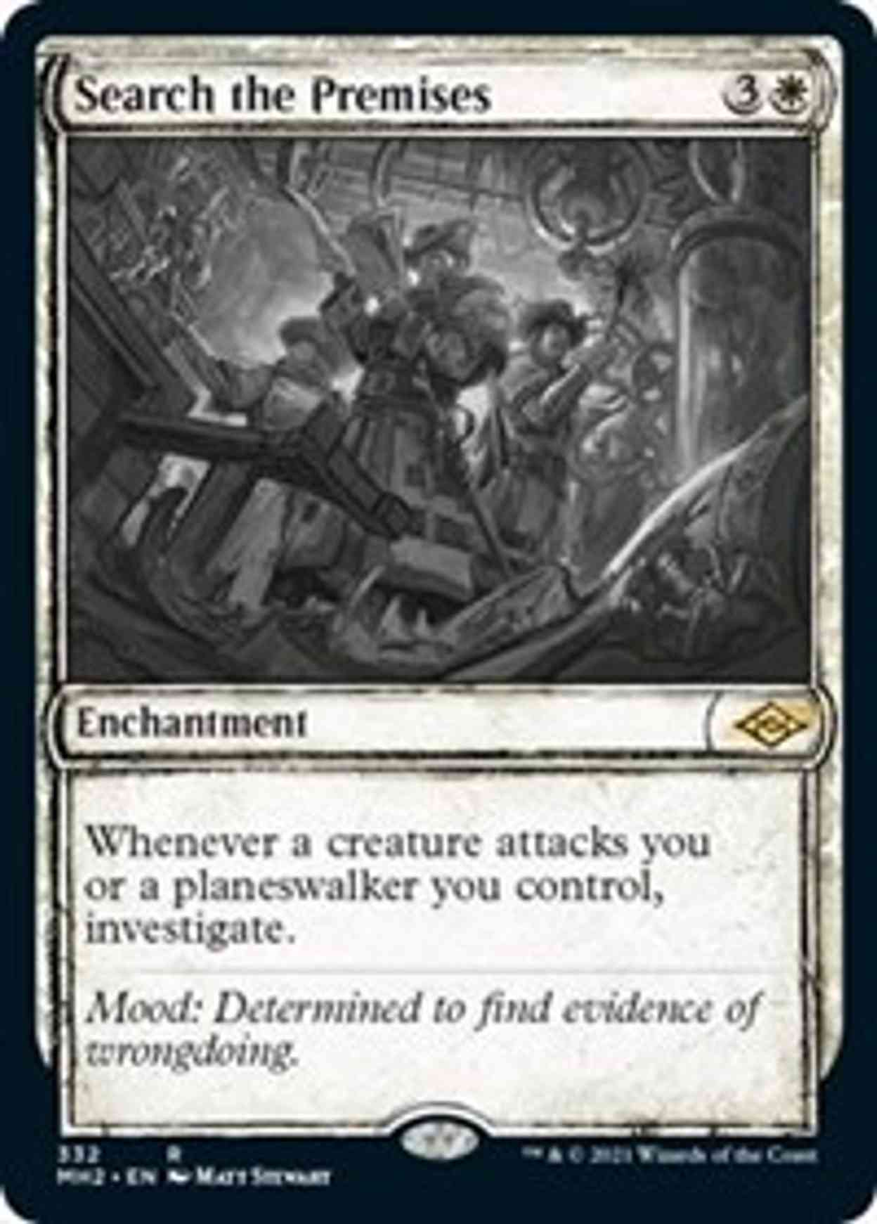 Search the Premises (Showcase) magic card front