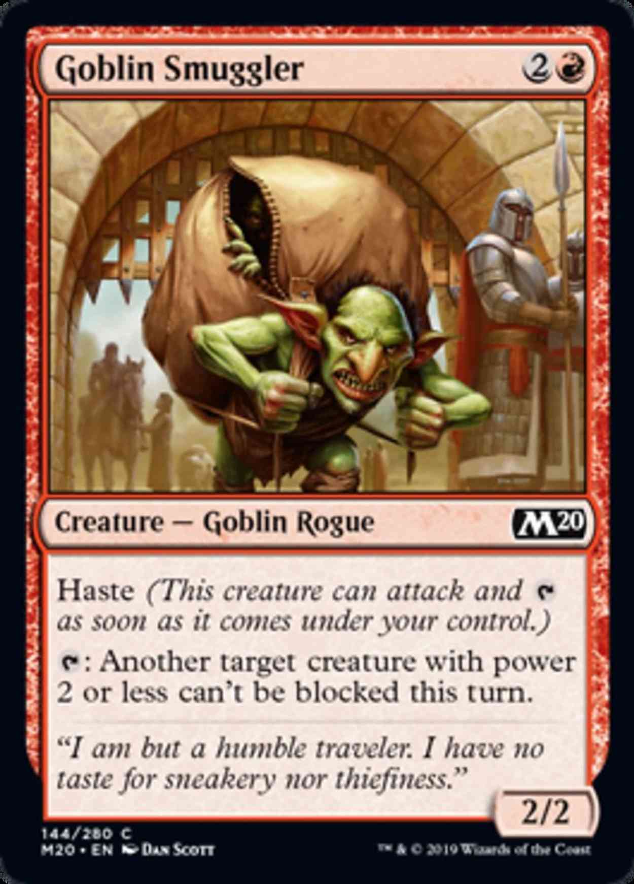 Goblin Smuggler magic card front