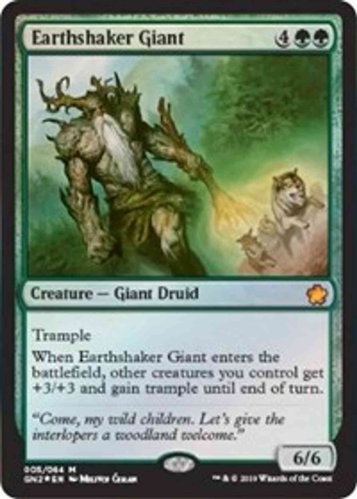 Earthshaker Giant magic card front