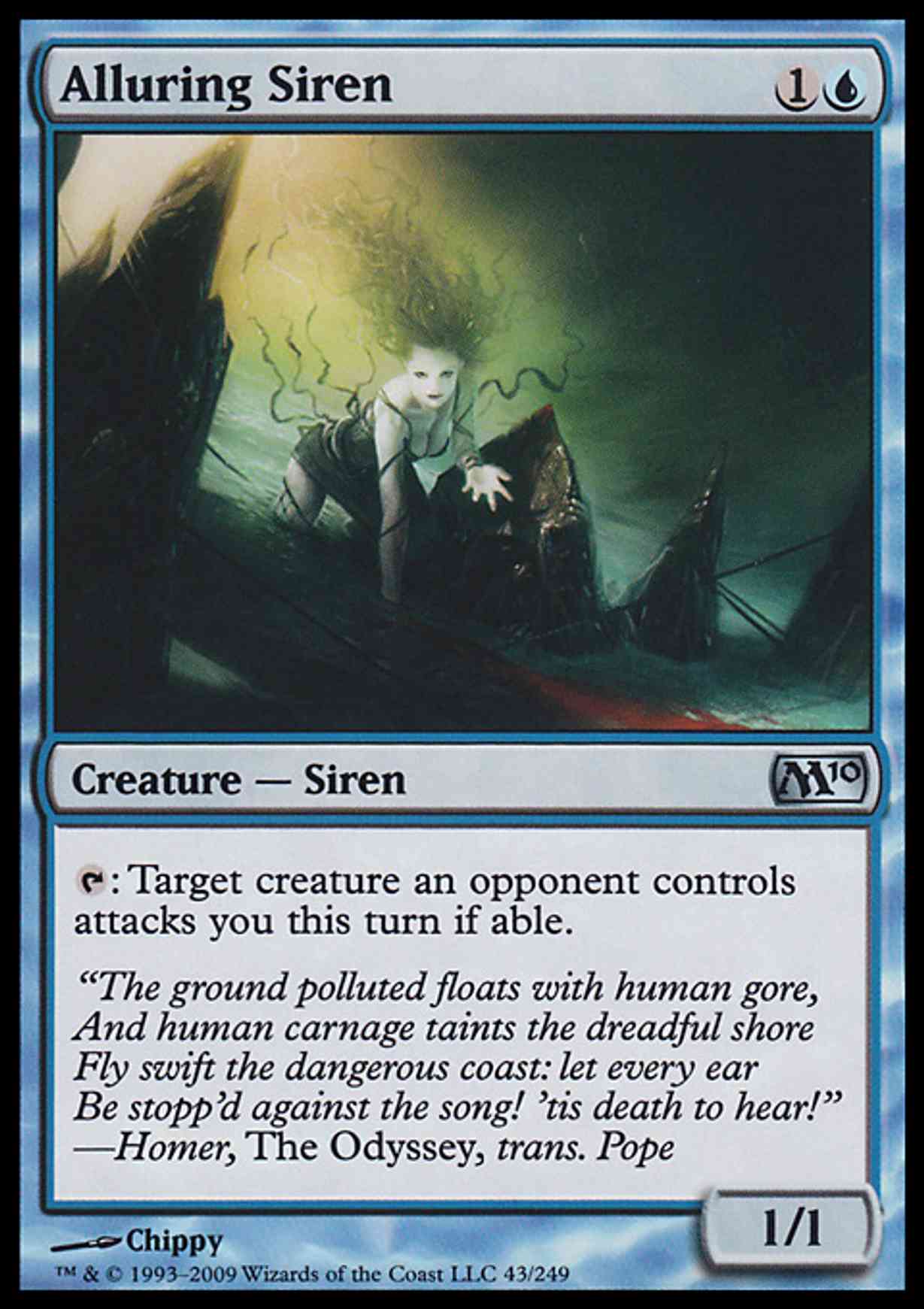 Alluring Siren magic card front