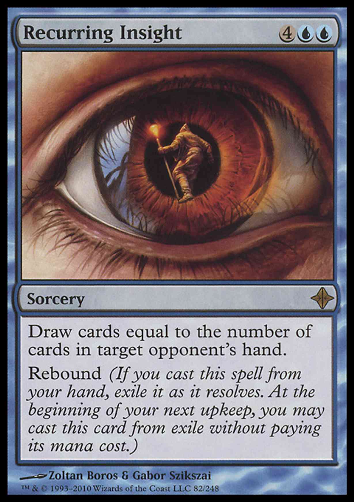 Recurring Insight magic card front