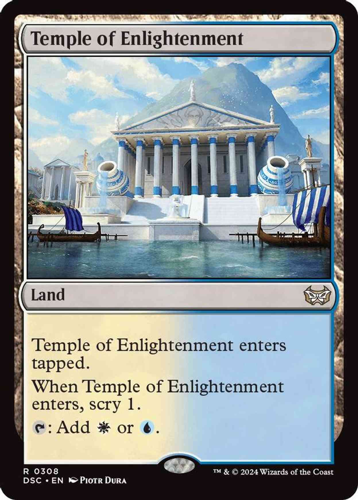 Temple of Enlightenment magic card front