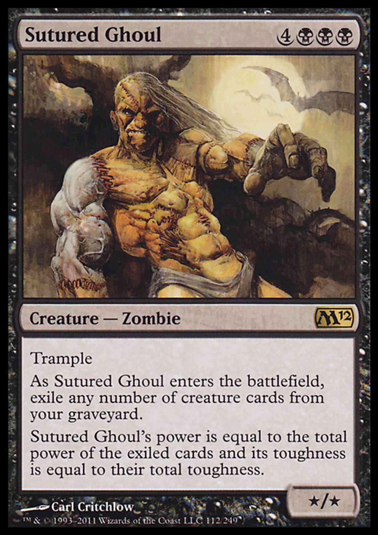 Sutured Ghoul magic card front