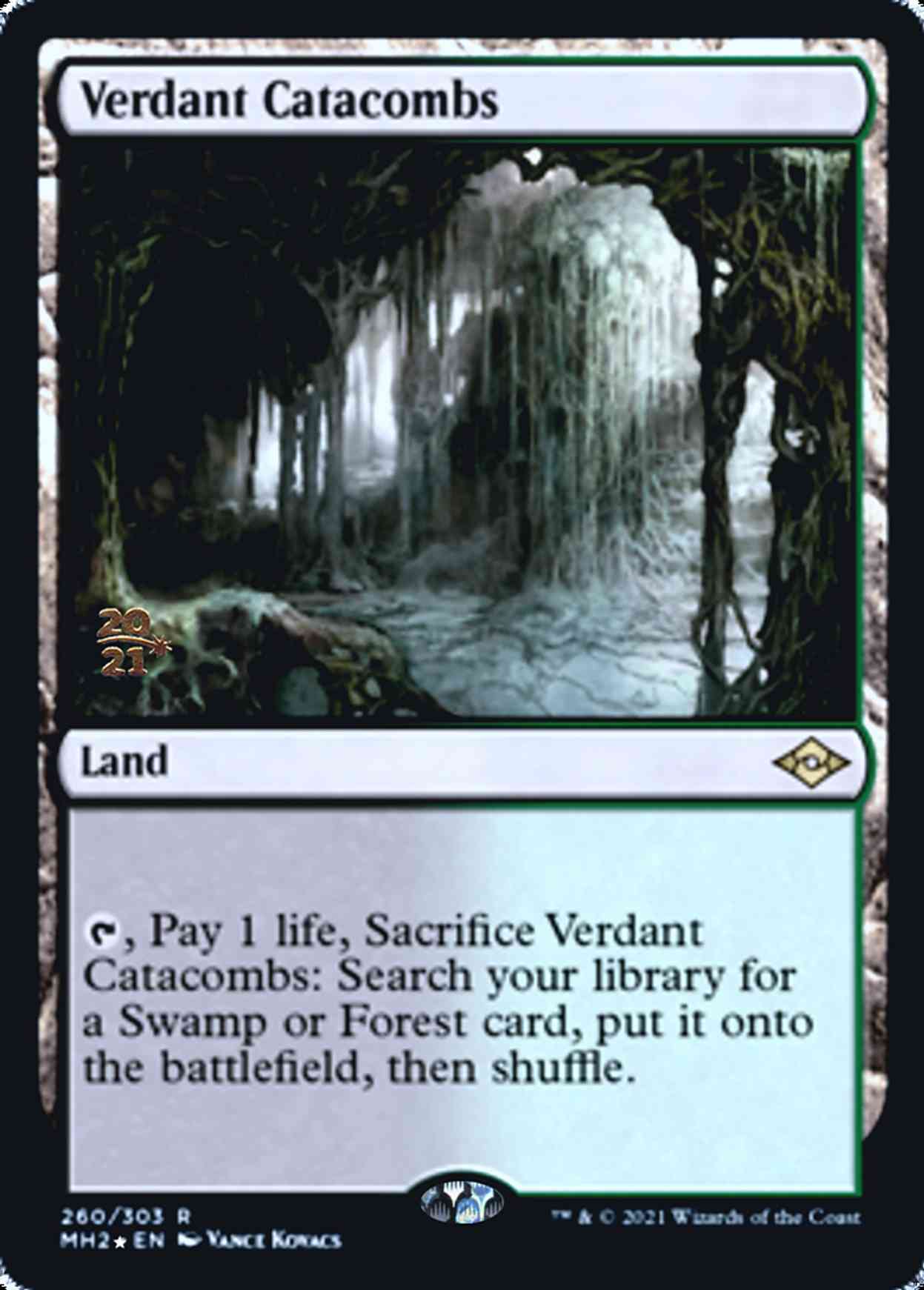 Verdant Catacombs magic card front