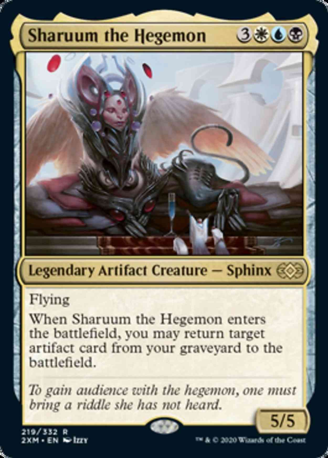 Sharuum the Hegemon magic card front