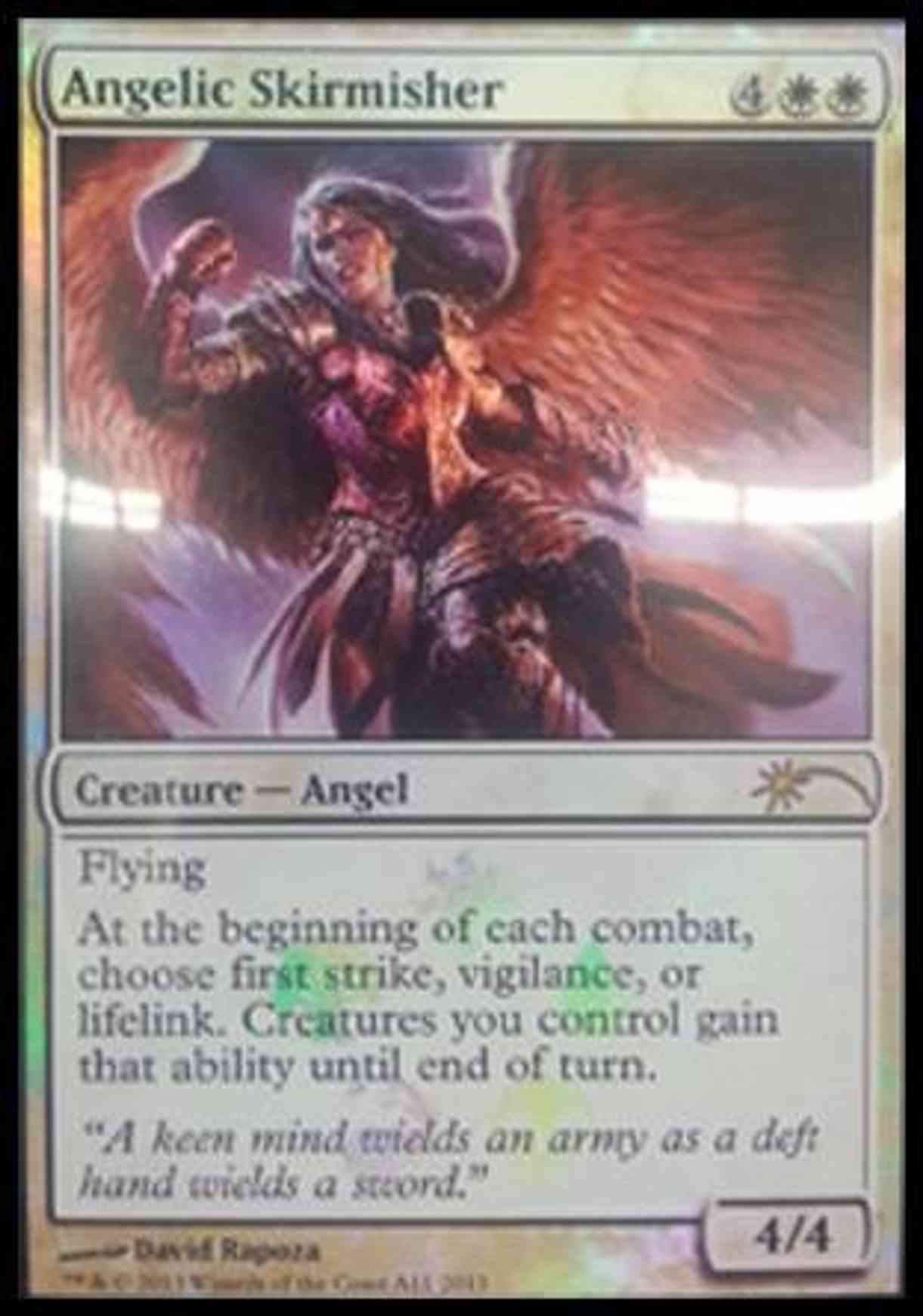 Angelic Skirmisher magic card front