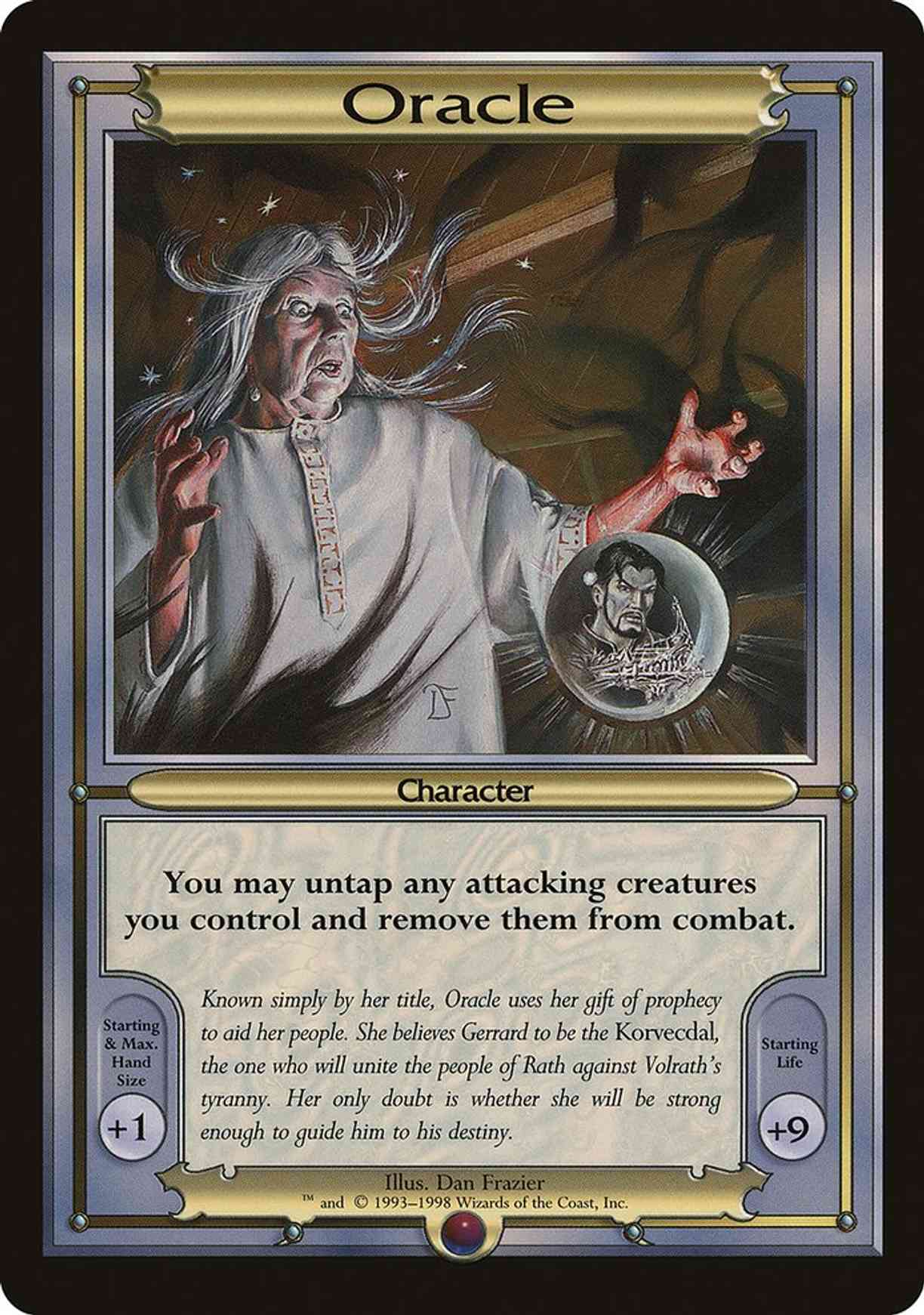 Oracle (Oversize) magic card front