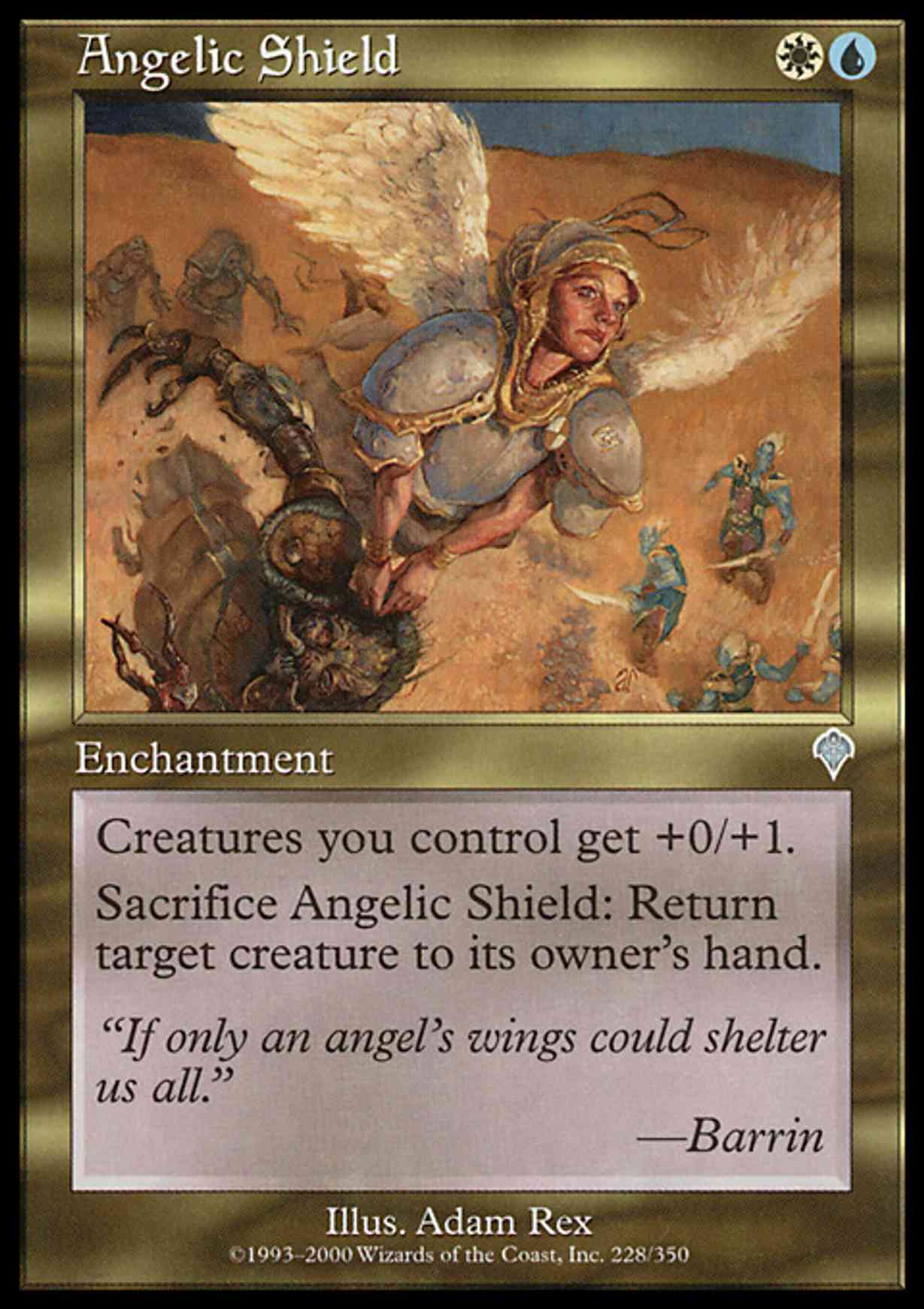 Angelic Shield magic card front