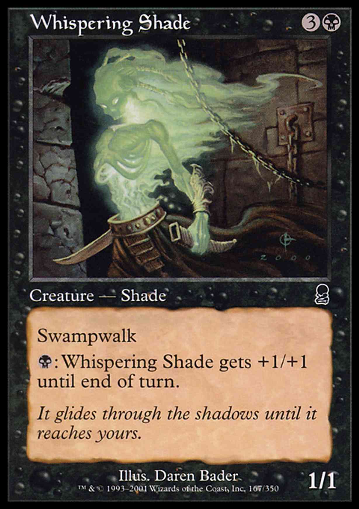 Whispering Shade magic card front