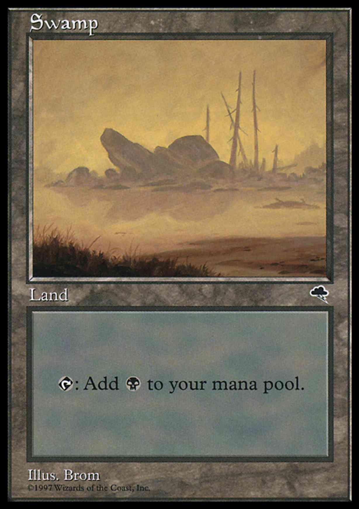 Swamp (Boulder) magic card front