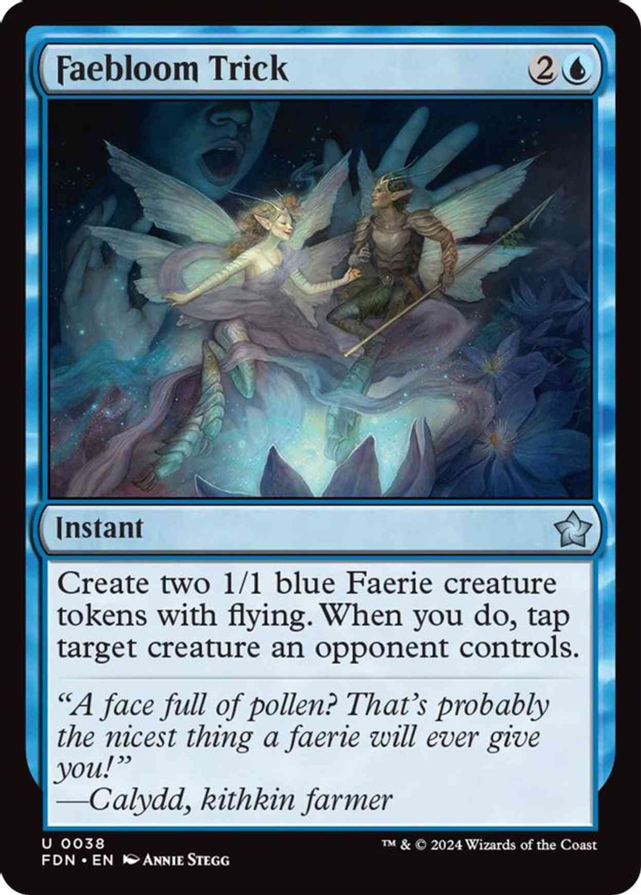 Faebloom Trick magic card front