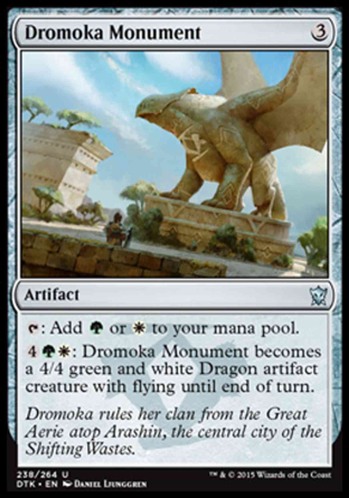 Dromoka Monument magic card front