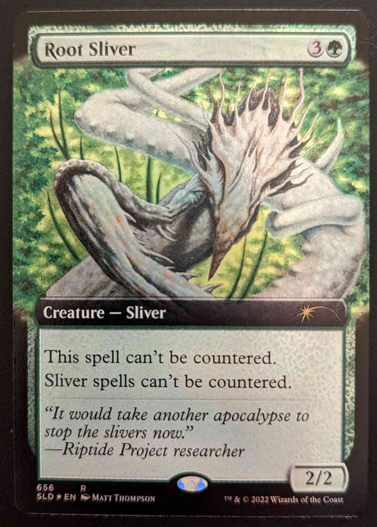 Root Sliver (Extended Art) magic card front