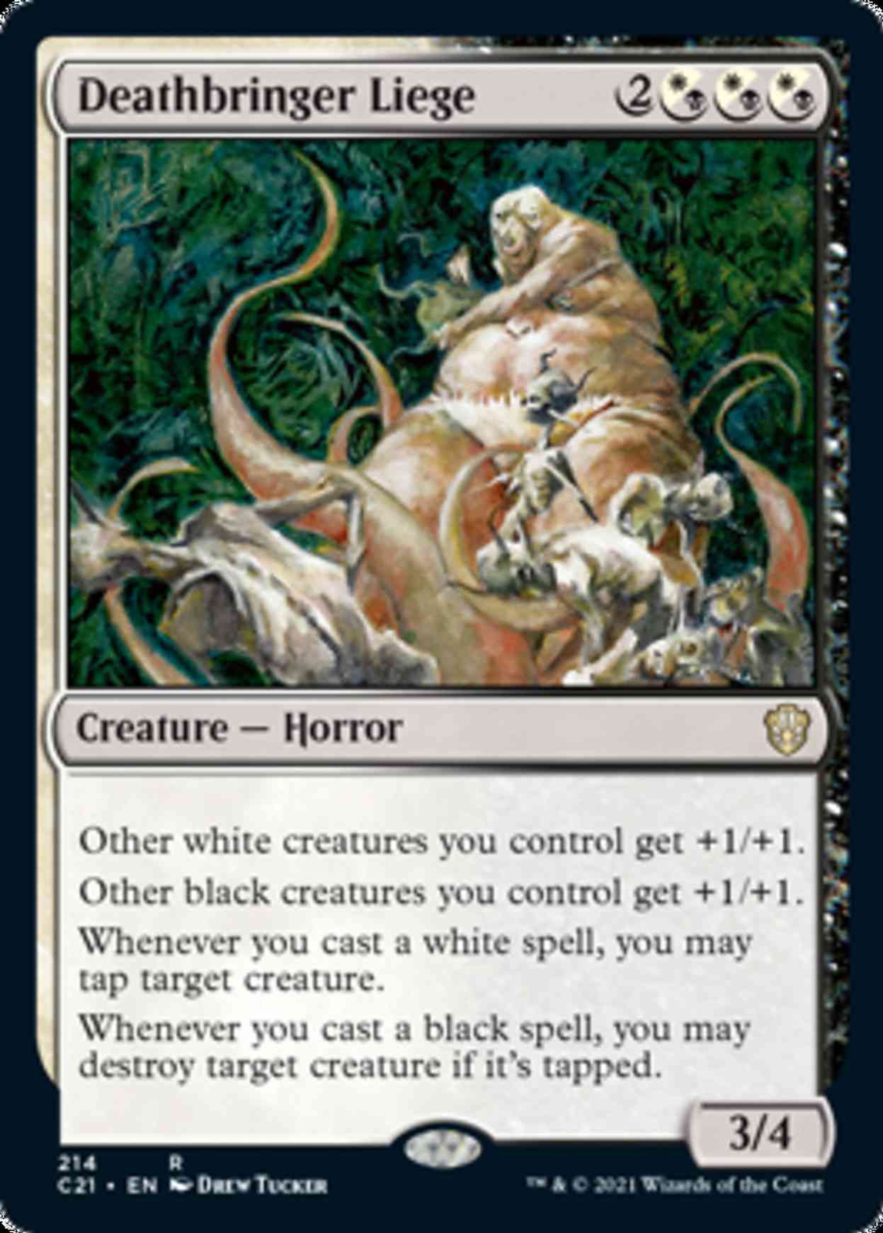 Deathbringer Liege magic card front