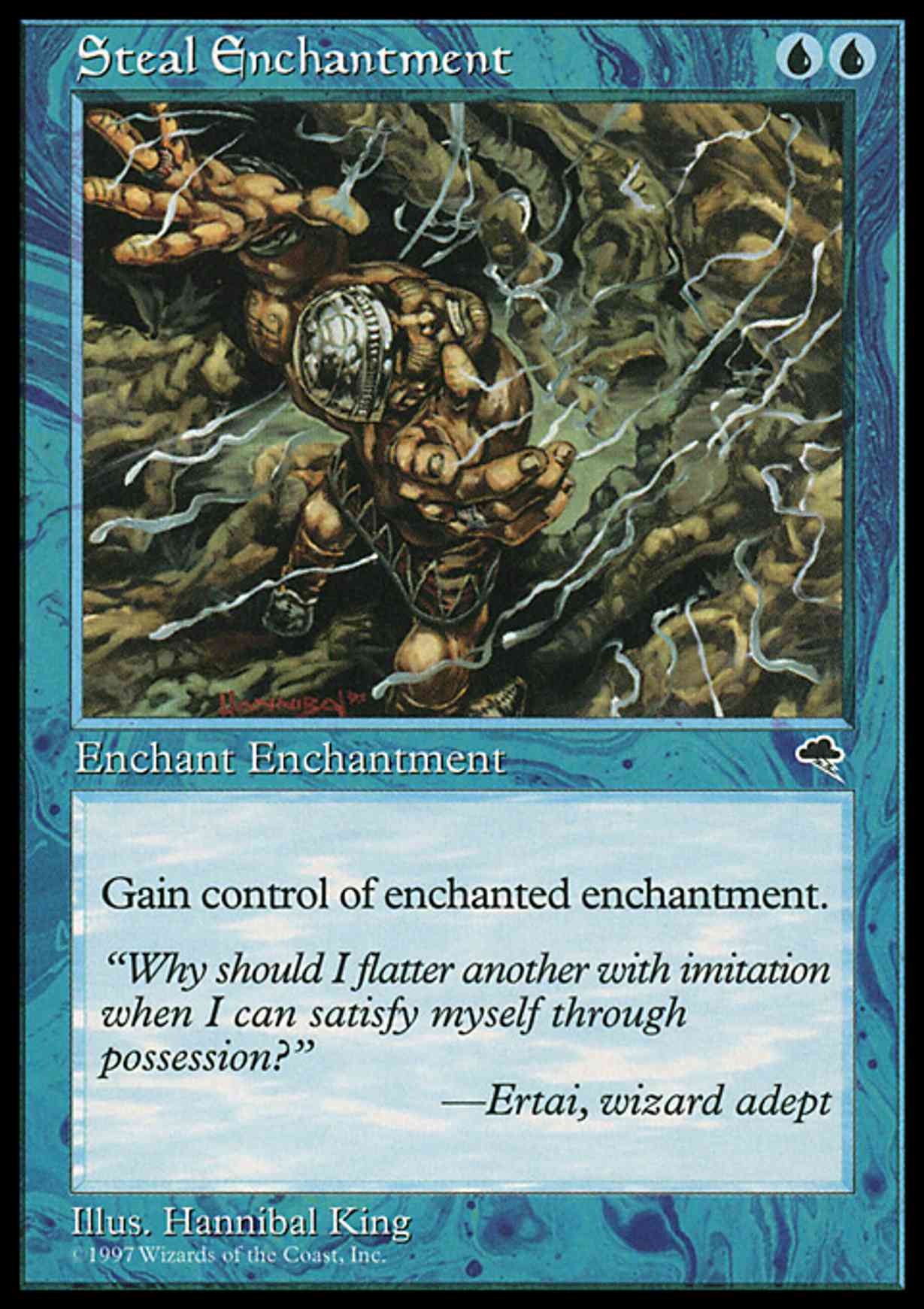 Steal Enchantment magic card front