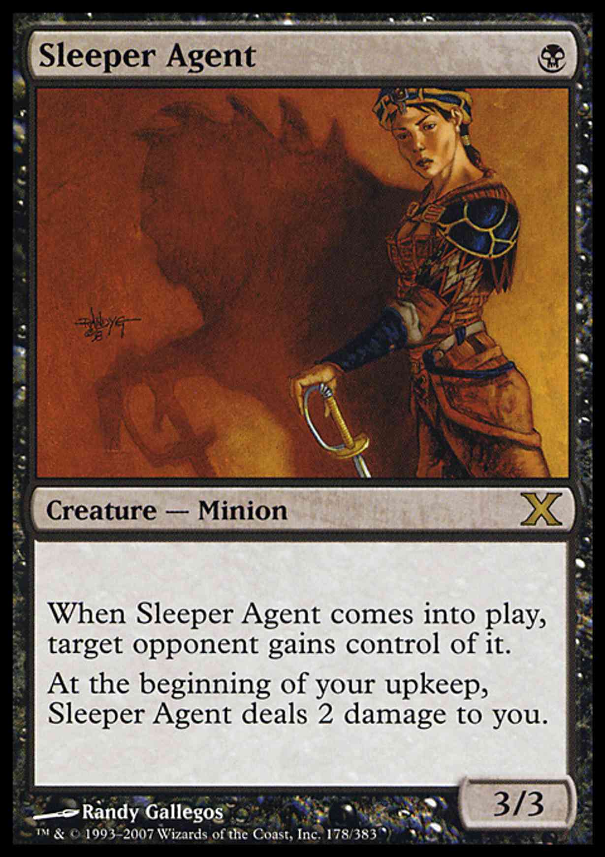 Sleeper Agent magic card front