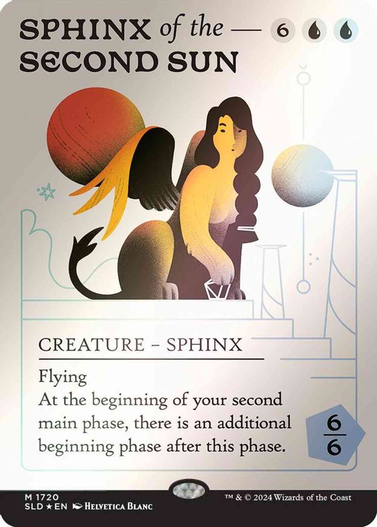 Sphinx of the Second Sun (Rainbow Foil) magic card front