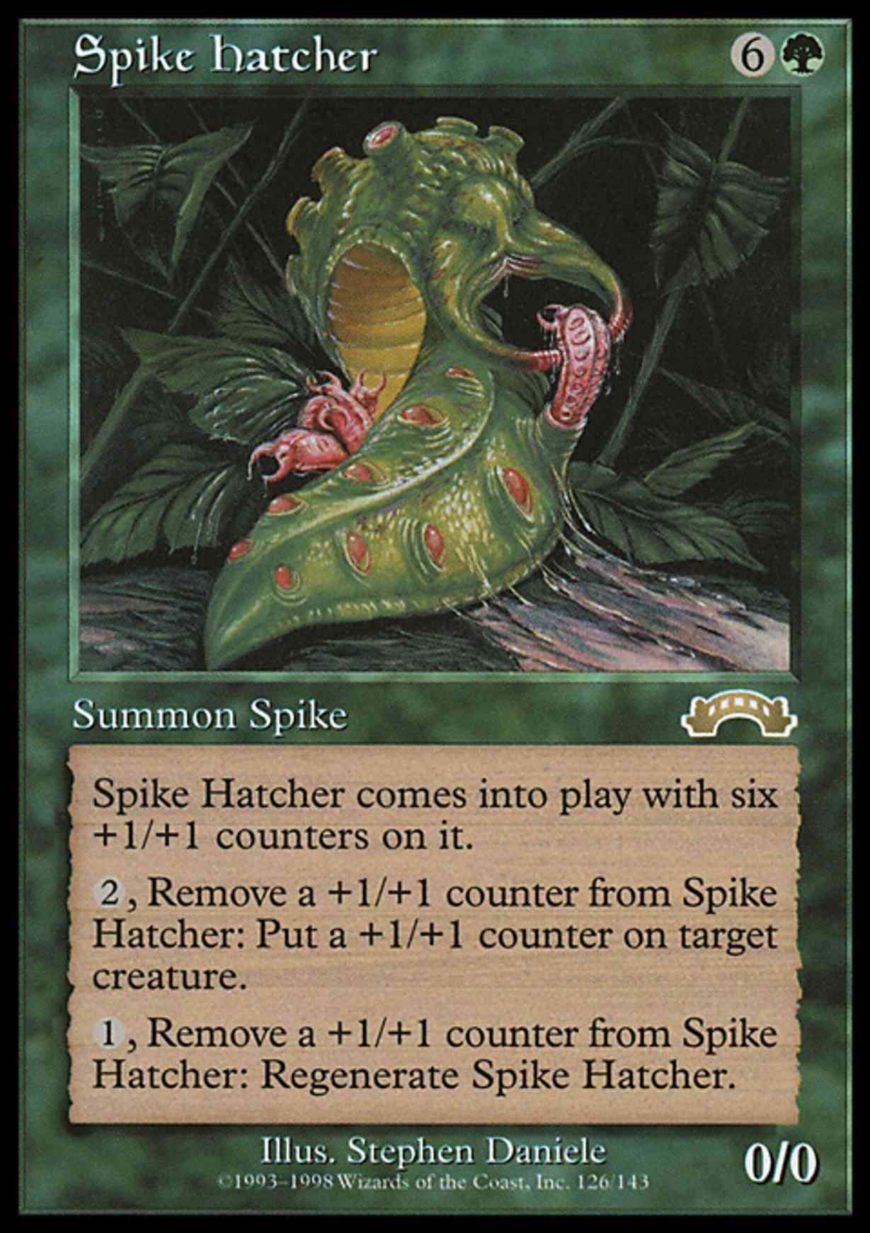 Spike Hatcher magic card front