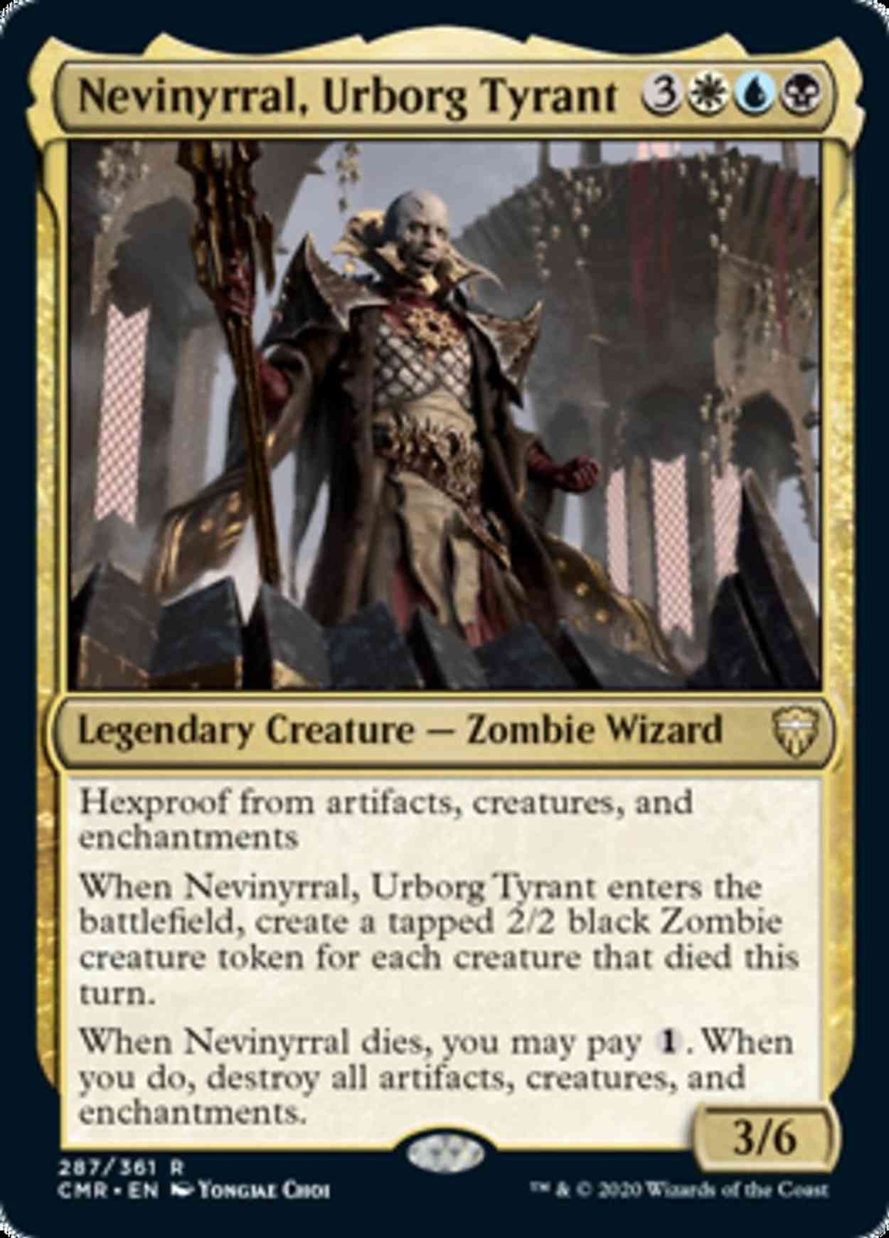 Nevinyrral, Urborg Tyrant magic card front