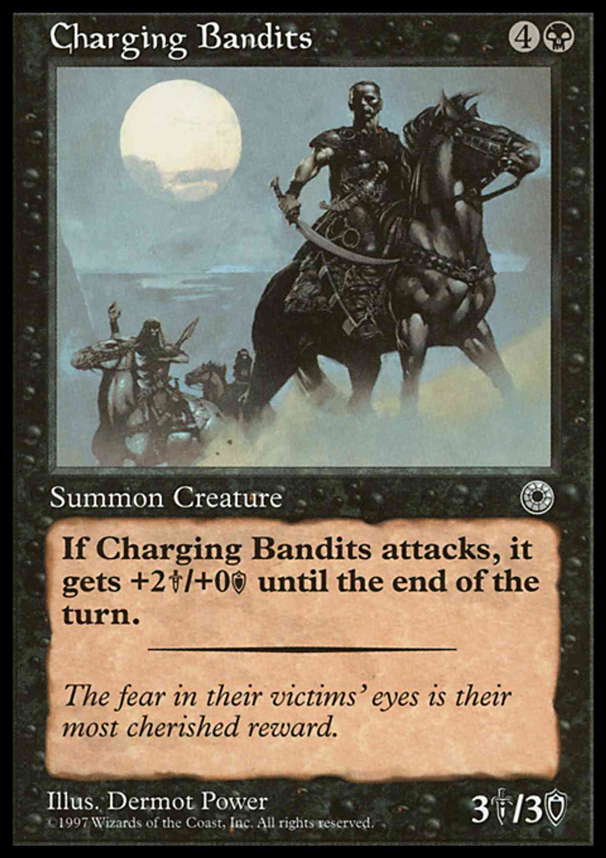 Charging Bandits magic card front