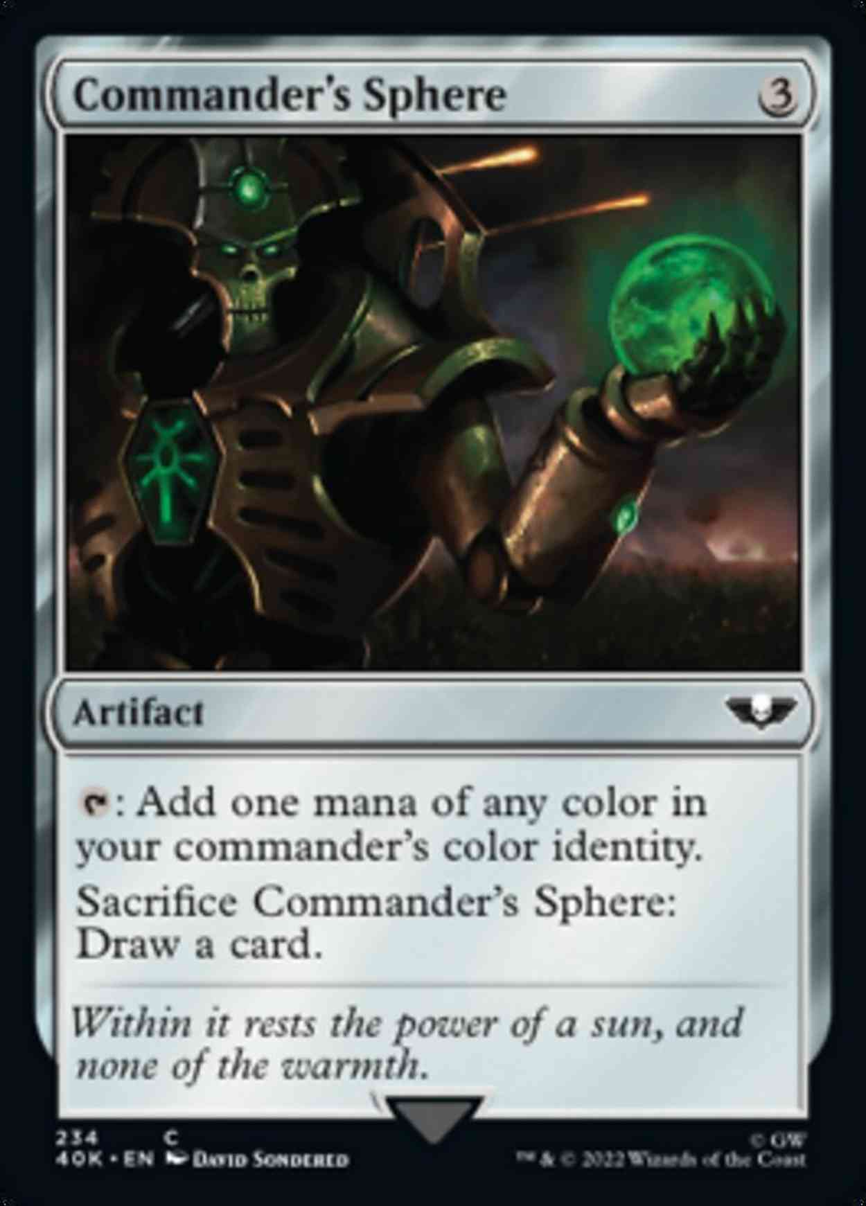 Commander's Sphere (234) (Surge Foil) magic card front