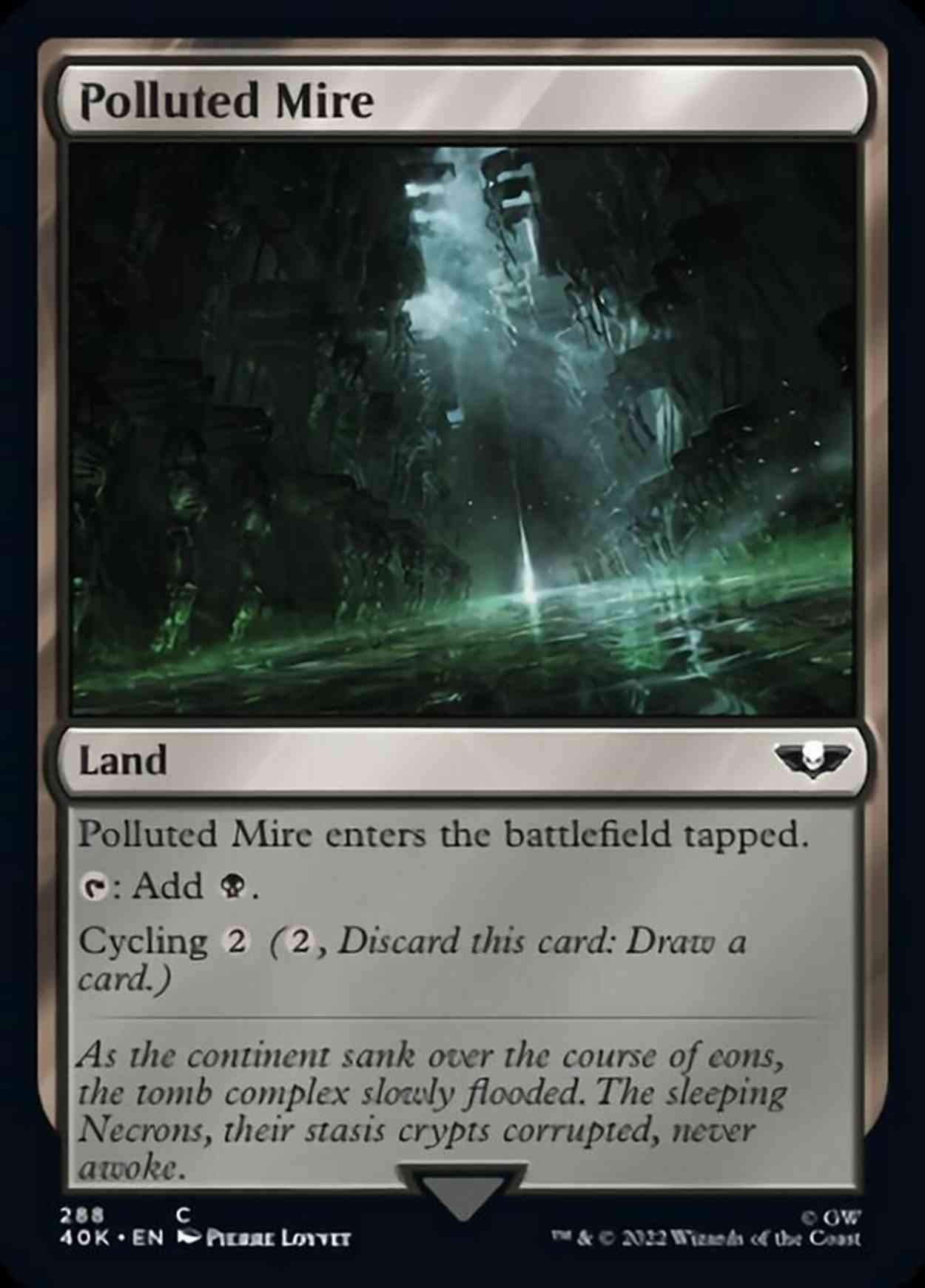 Polluted Mire magic card front