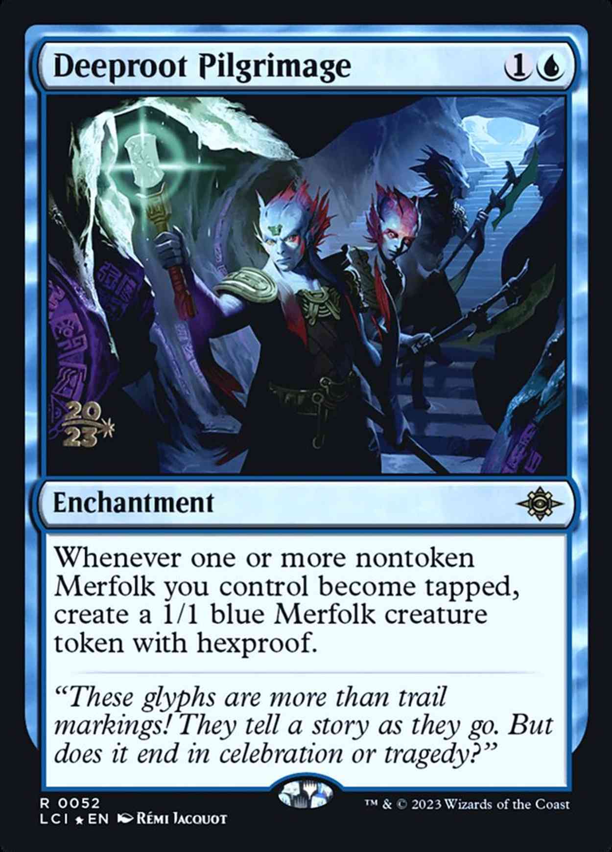 Deeproot Pilgrimage magic card front