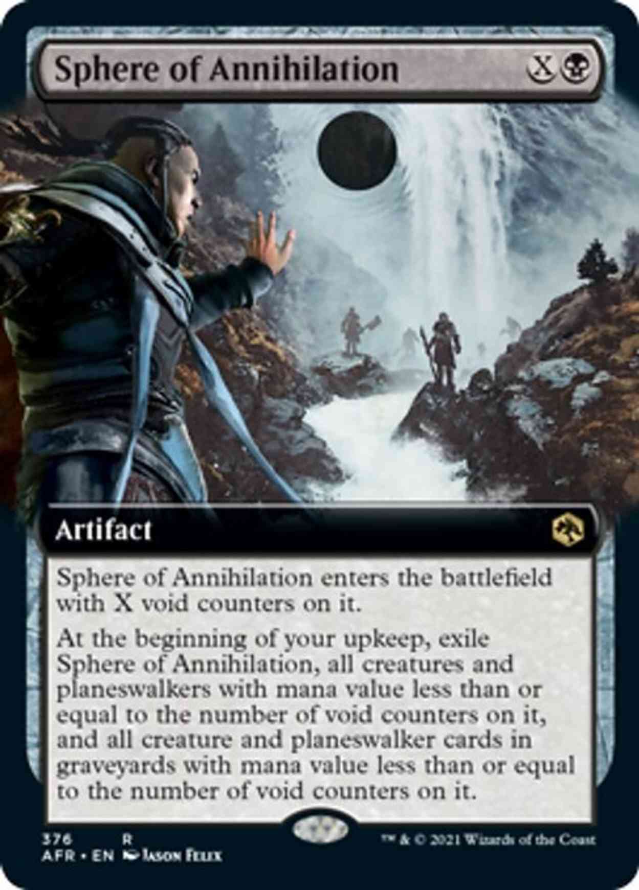 Sphere of Annihilation (Extended Art) magic card front