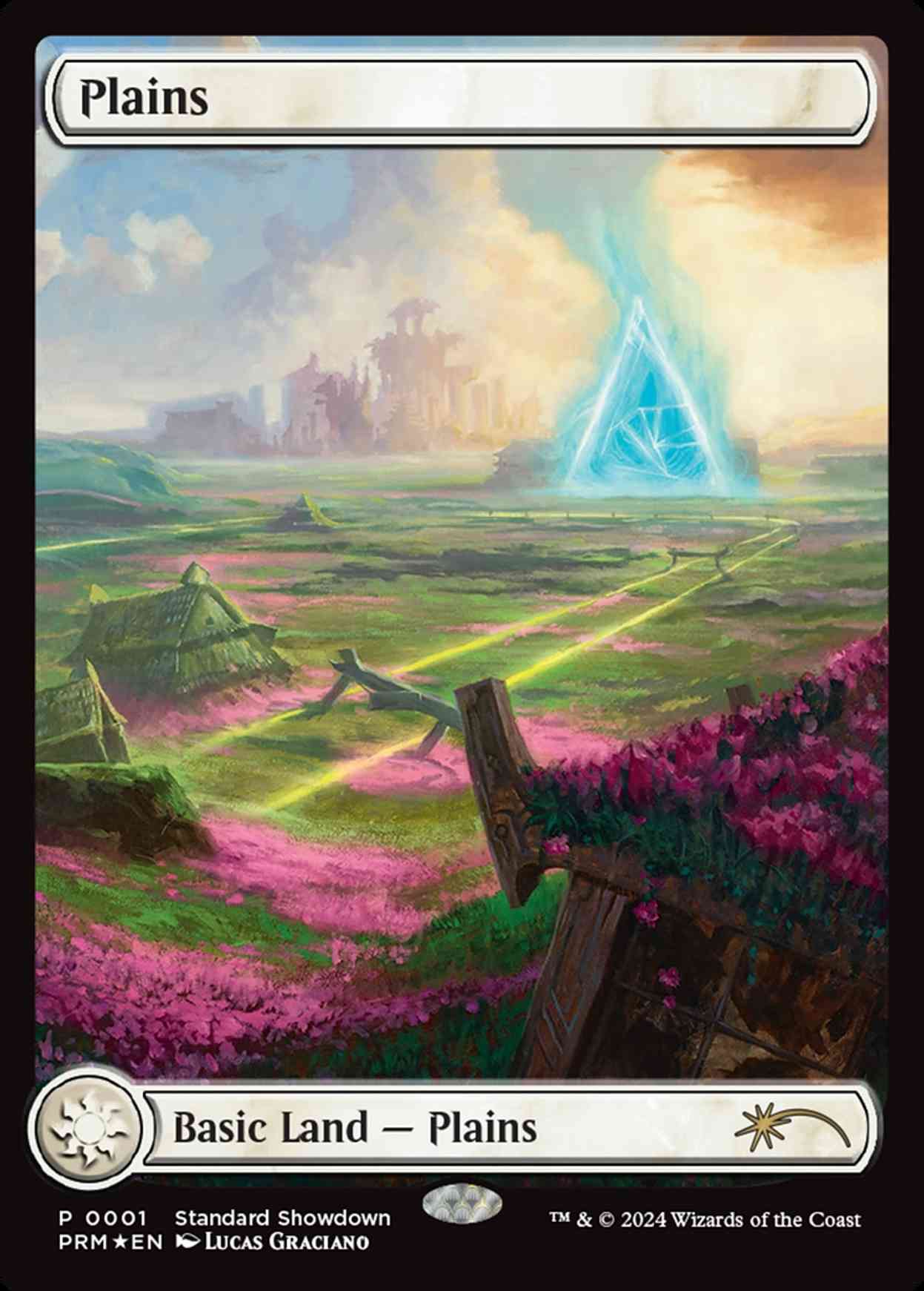 Plains (Lucas Graciano) magic card front