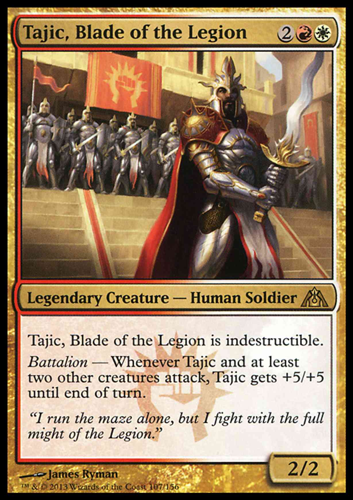 Tajic, Blade of the Legion magic card front