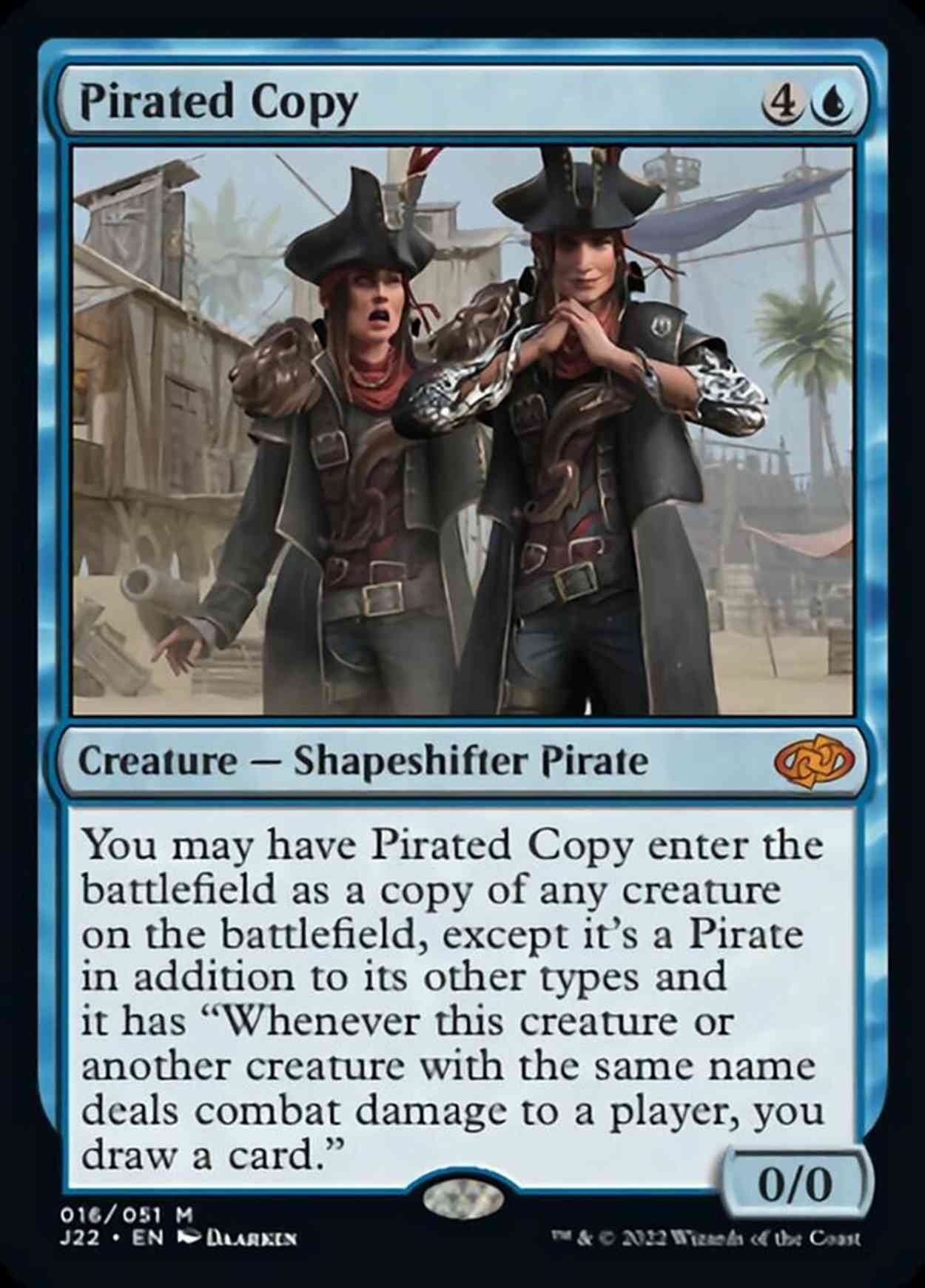 Pirated Copy magic card front
